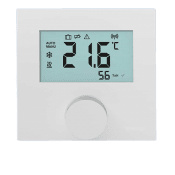 Rumstermostat Alpha trådlös vit (LCD)